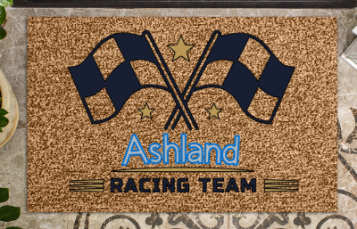 Racing-Themed Doormat Workshop — Where the rubber meets the rug!