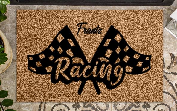 Racing-Themed Doormat Workshop — Where the rubber meets the rug!