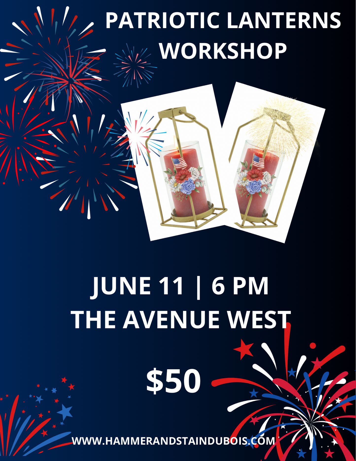 2026-06-11 6 PM Patriotic Lanterns Workshop (The Avenue West)