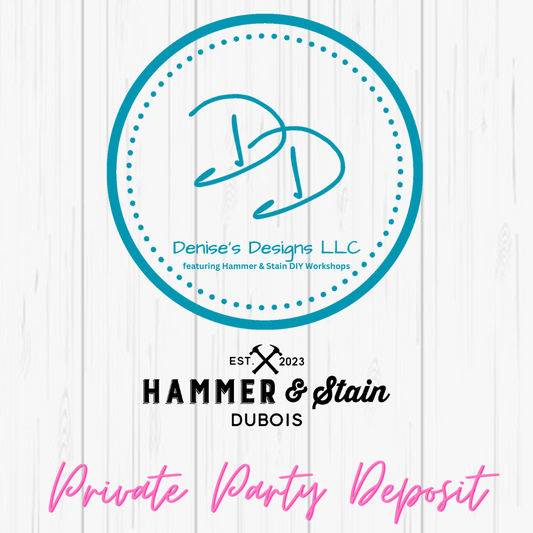 Private Party Deposit