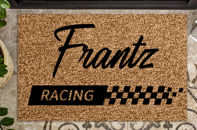 Racing-Themed Doormat Workshop — Where the rubber meets the rug!