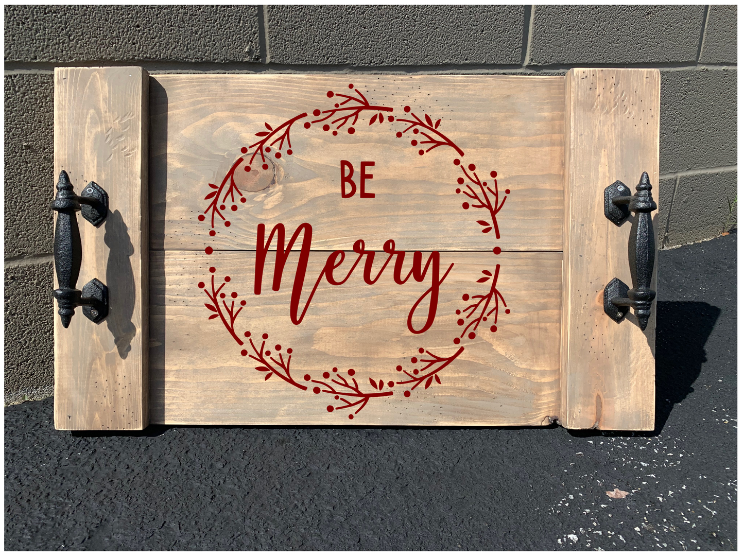Farmhouse Tray Workshop - Holiday Designs