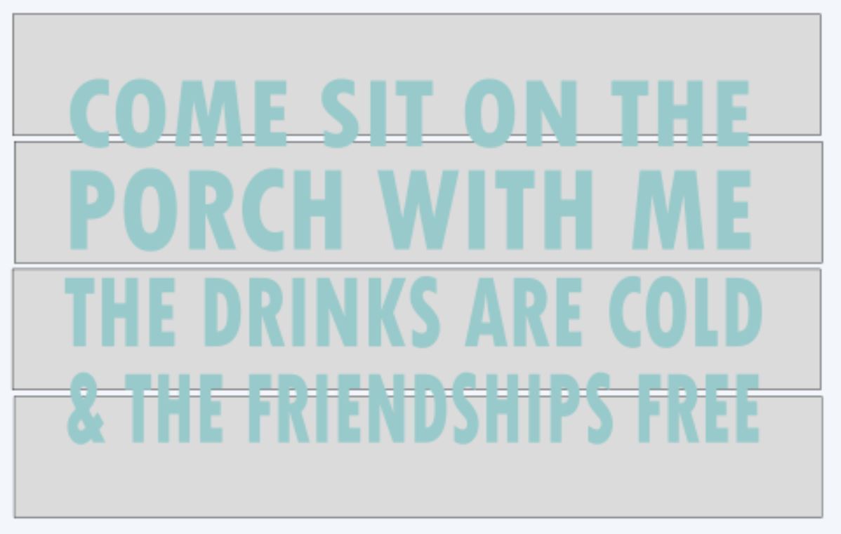 Pallet Sign Workshop