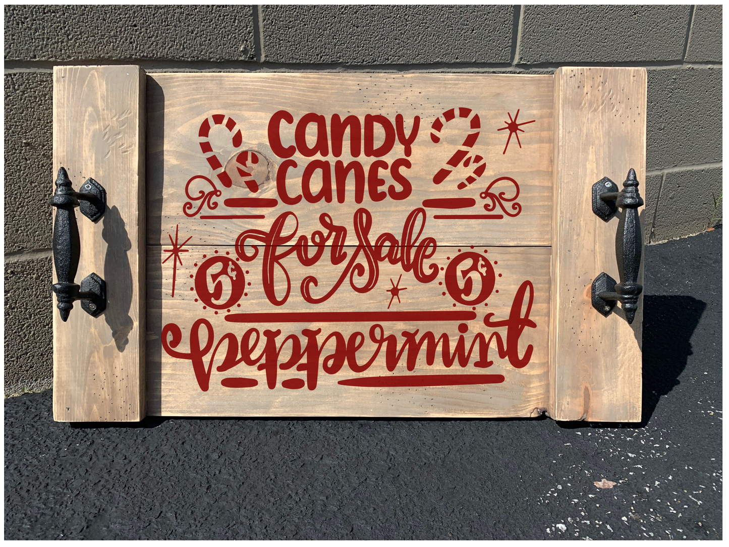 Farmhouse Tray Workshop - Holiday Designs