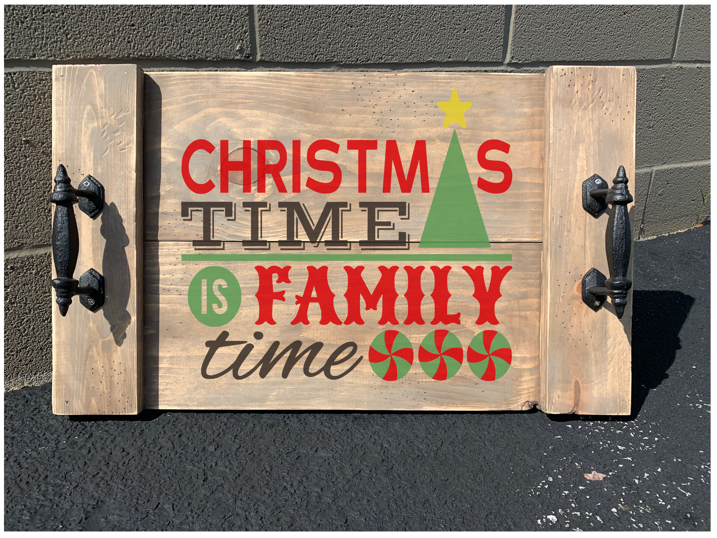 Farmhouse Tray Workshop - Holiday Designs