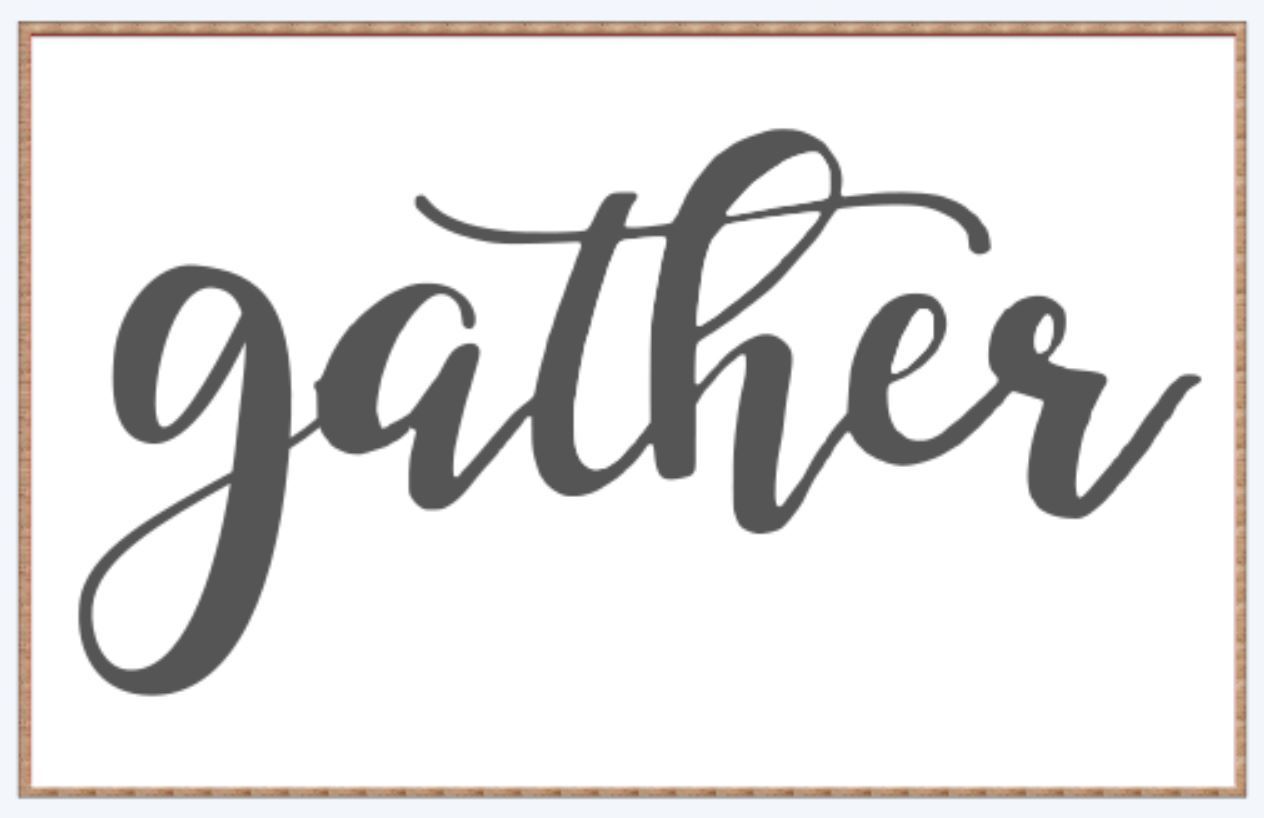 Large Framed Sign Workshop