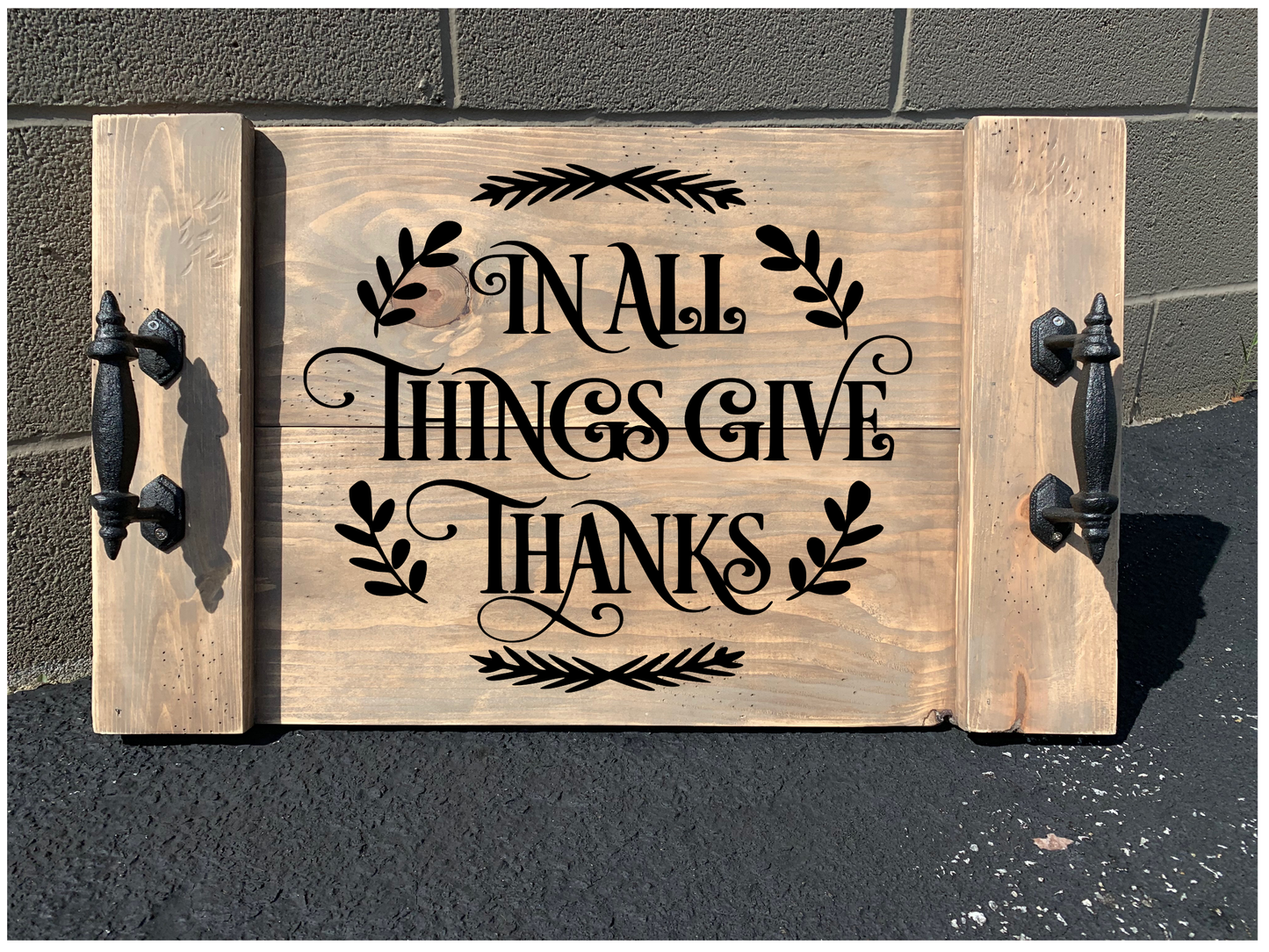 Farmhouse Tray Workshop - General Designs