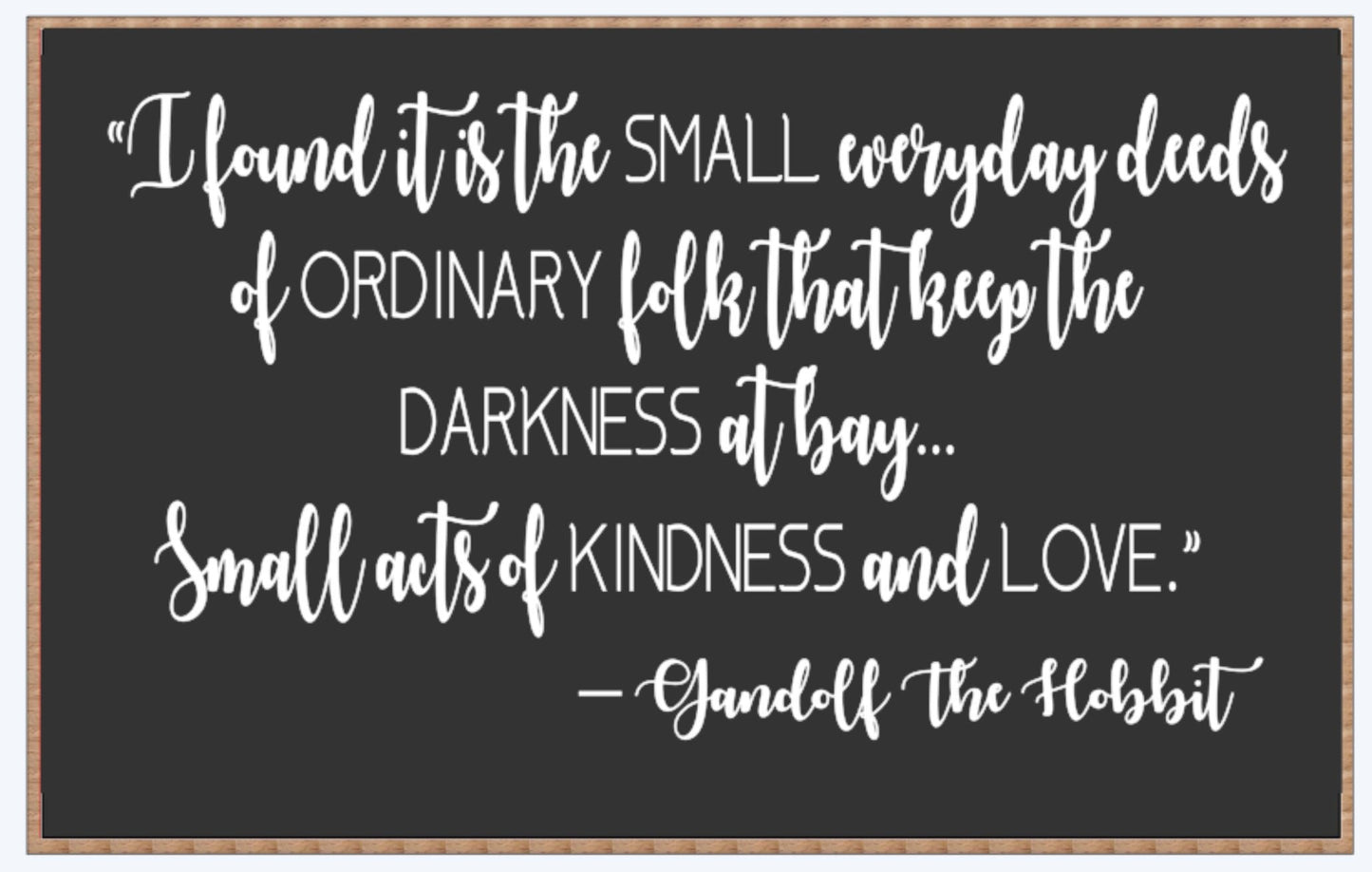 Large Framed Sign Workshop