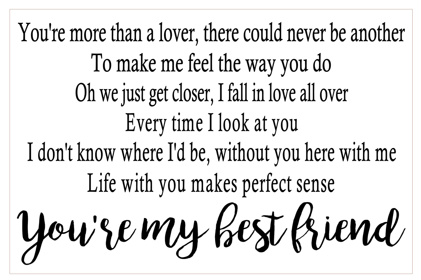 Large Framed Sign Workshop