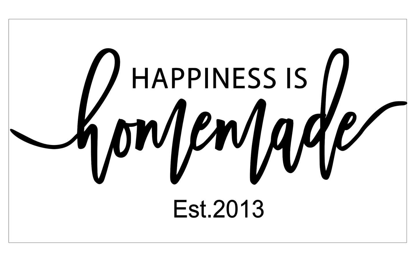 Large Framed Sign Workshop